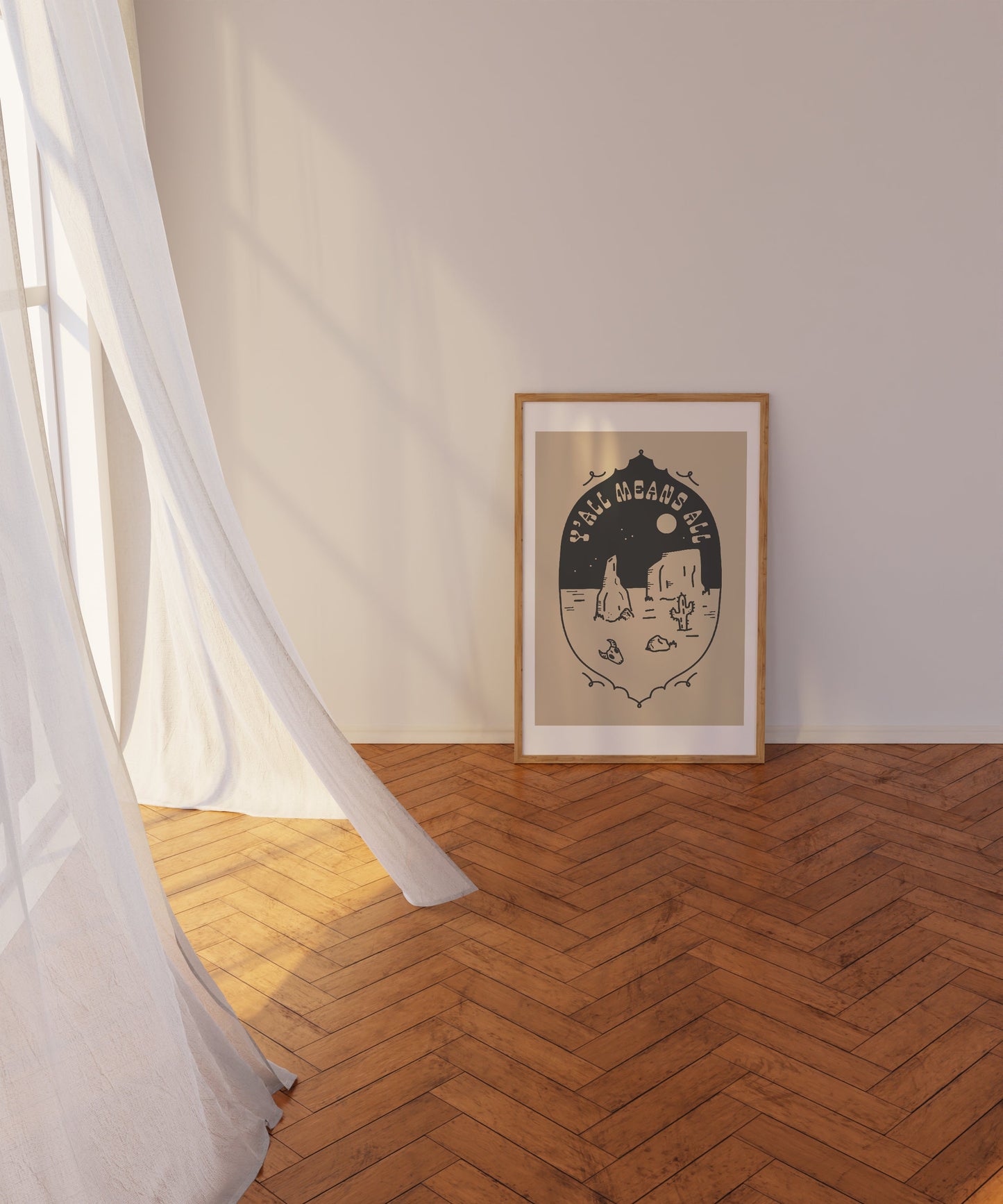 Y'all Means All Art Print