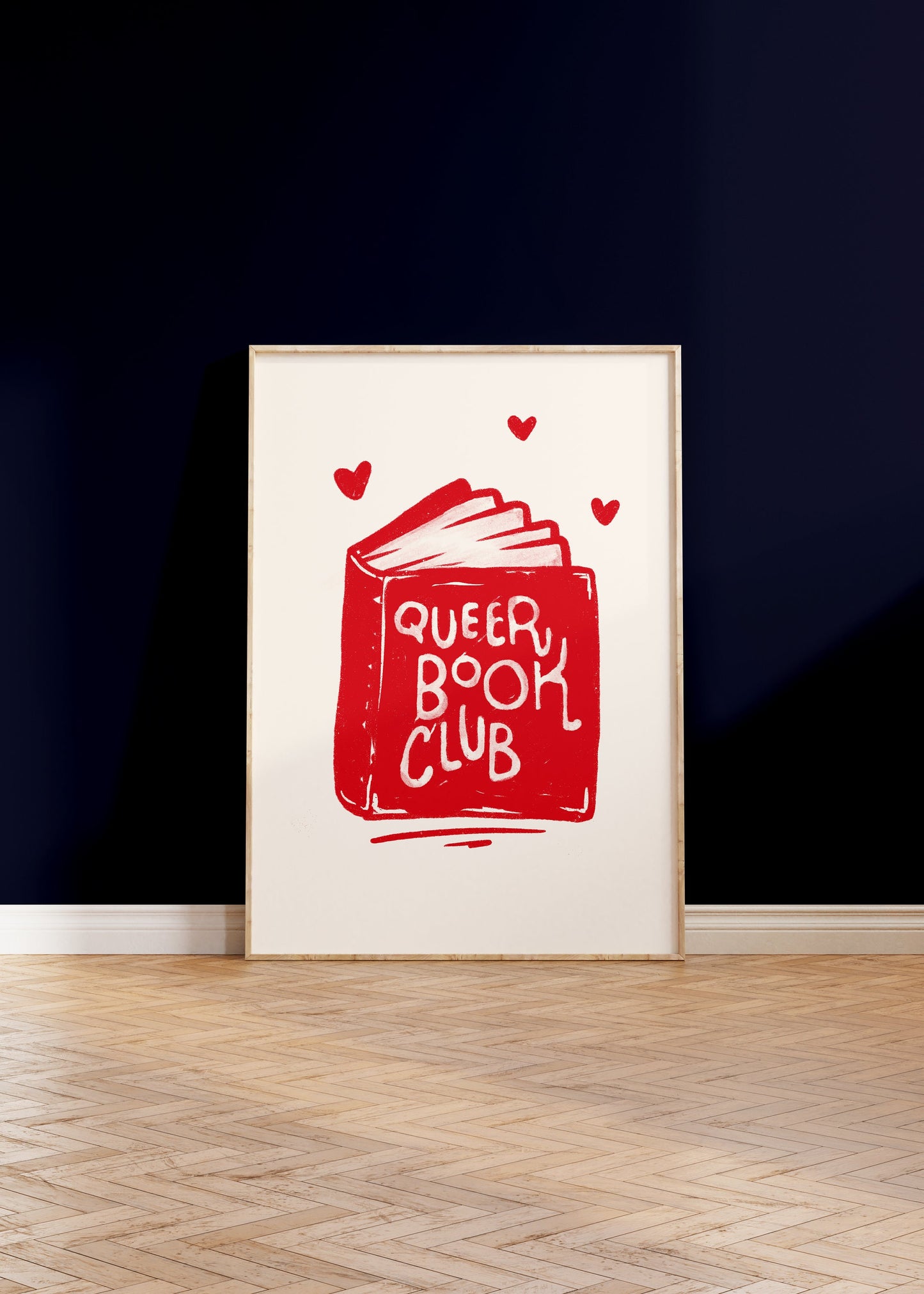 Queer Book Club Art Print