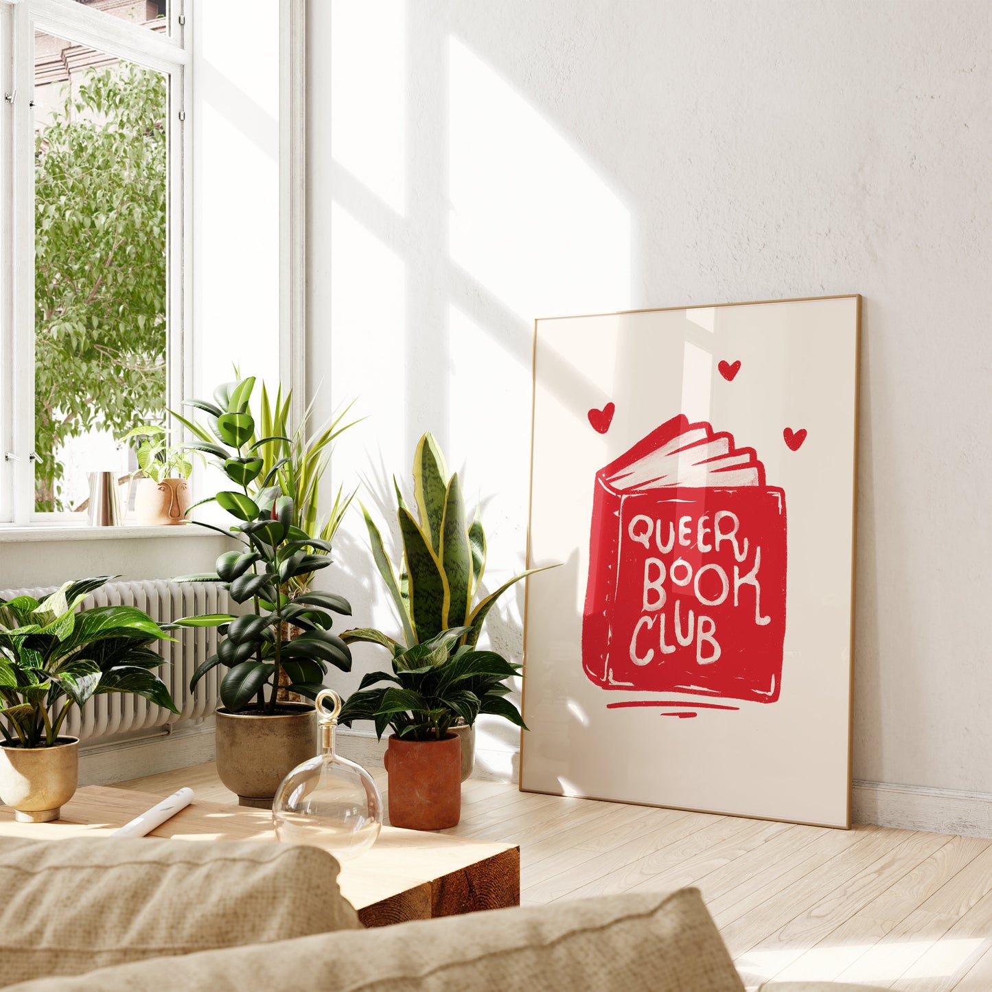 Queer Book Club Art Print