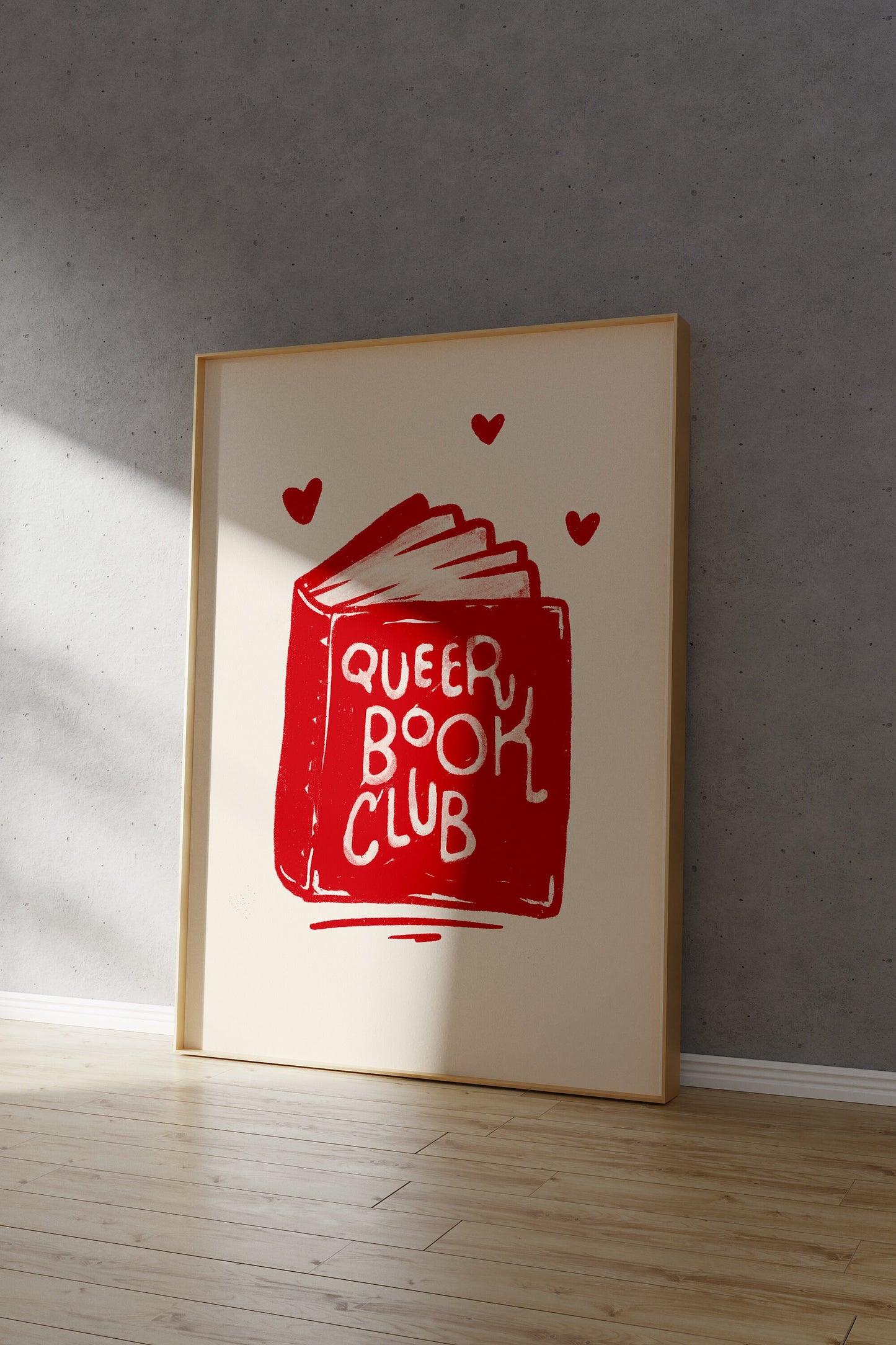 Queer Book Club Art Print
