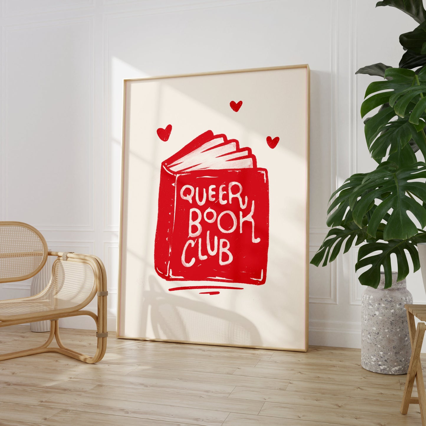 Queer Book Club Art Print