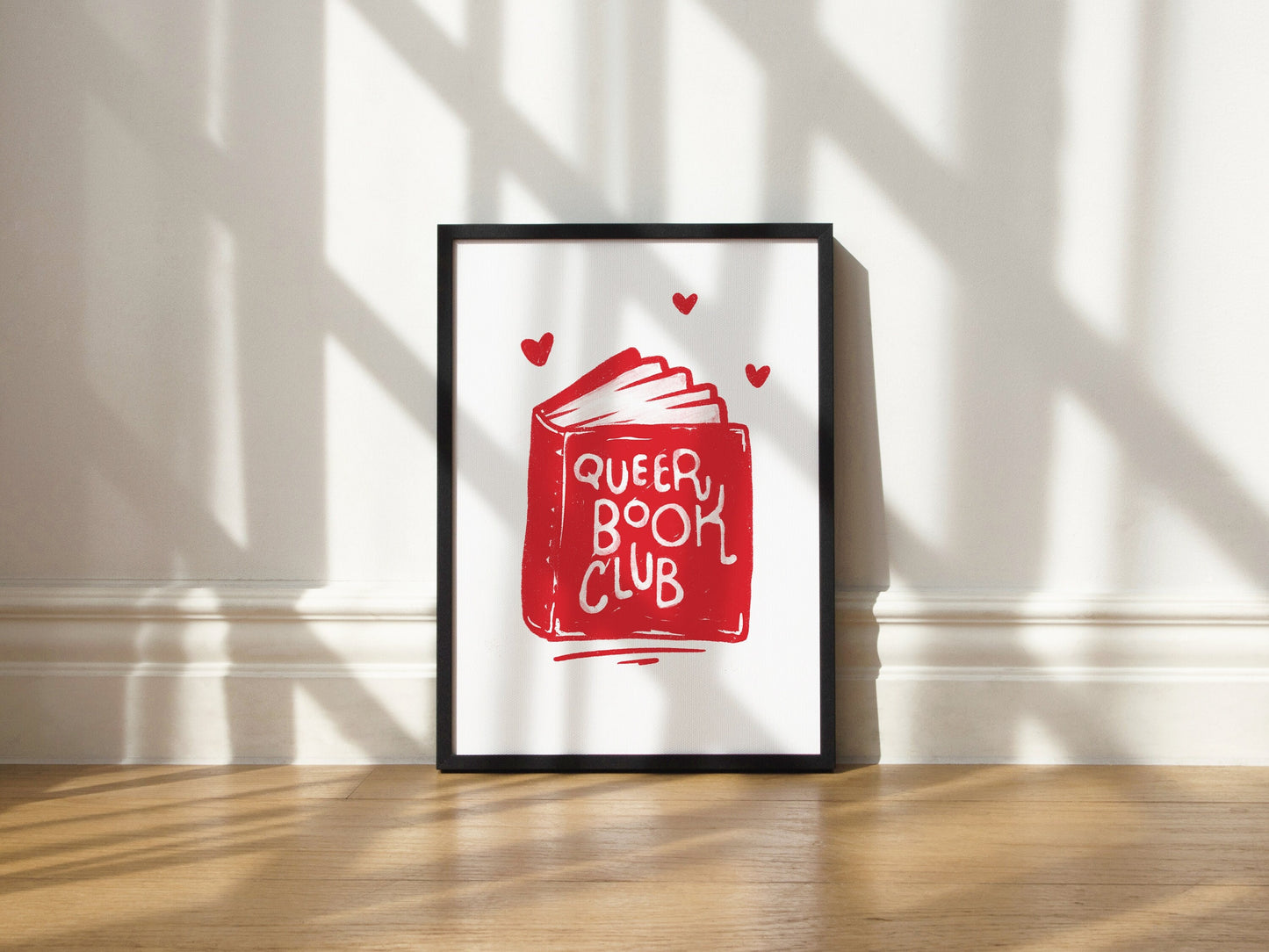 Queer Book Club Art Print