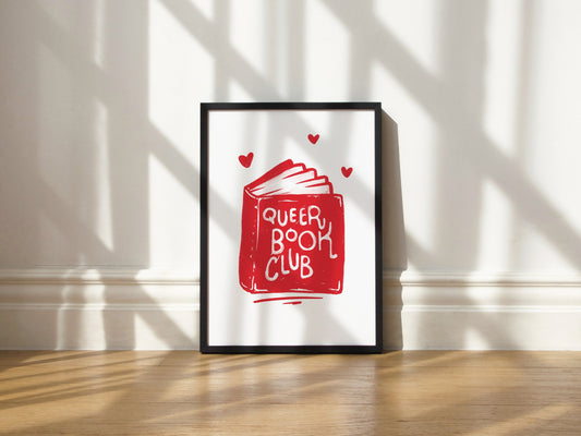 Queer Book Club Art Print