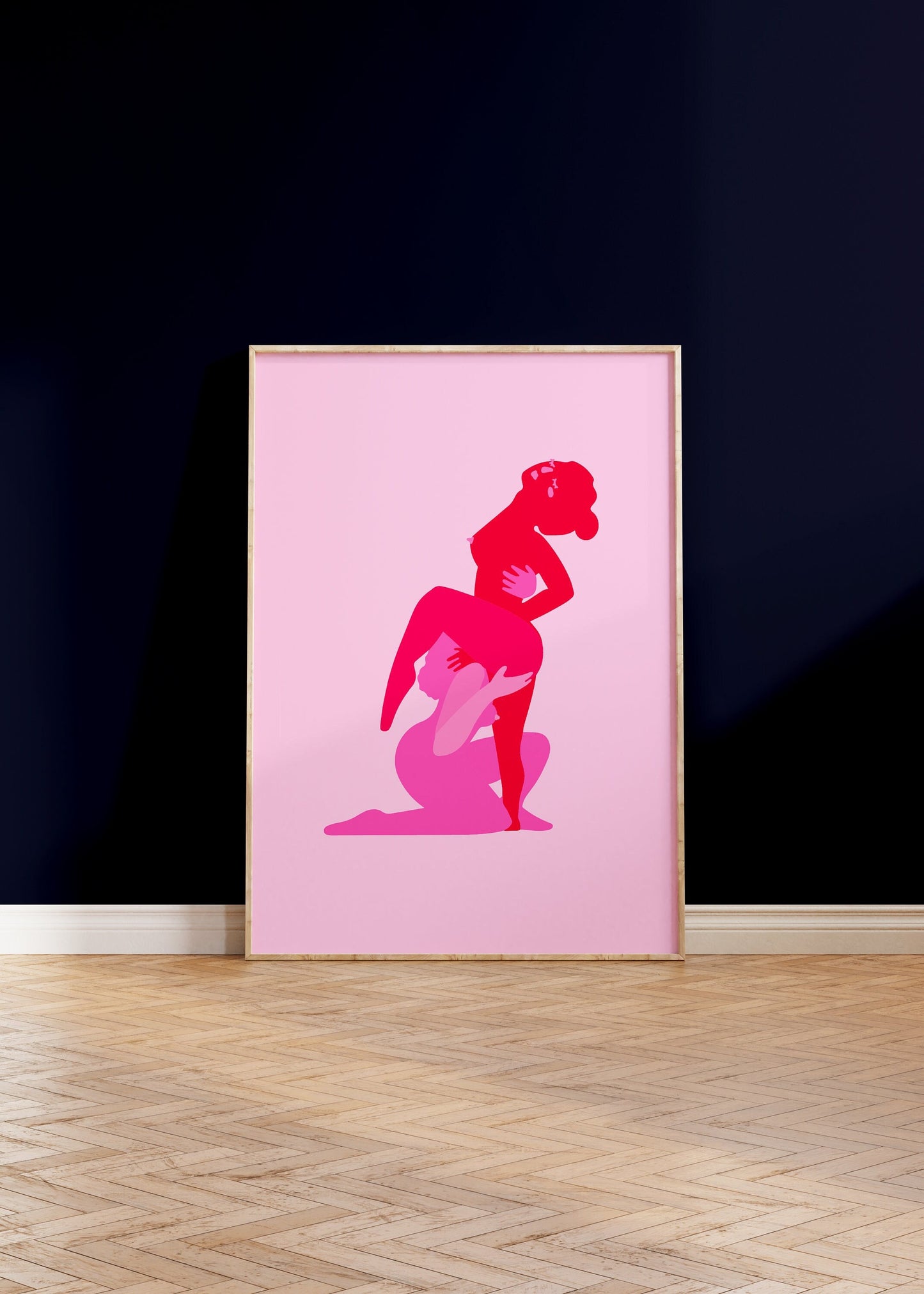 Sapphic Kama Sutra Art Print