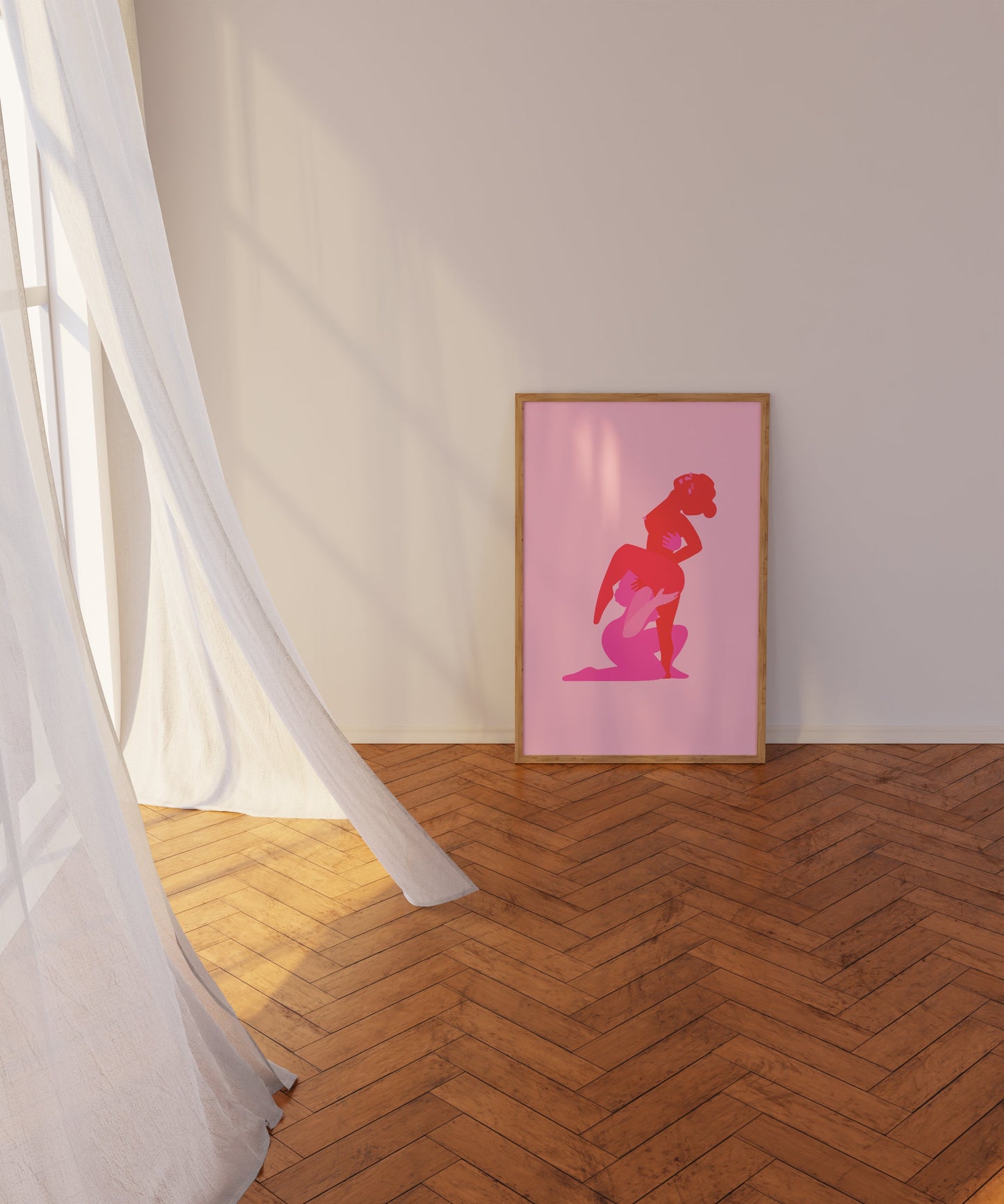 Sapphic Kama Sutra Art Print