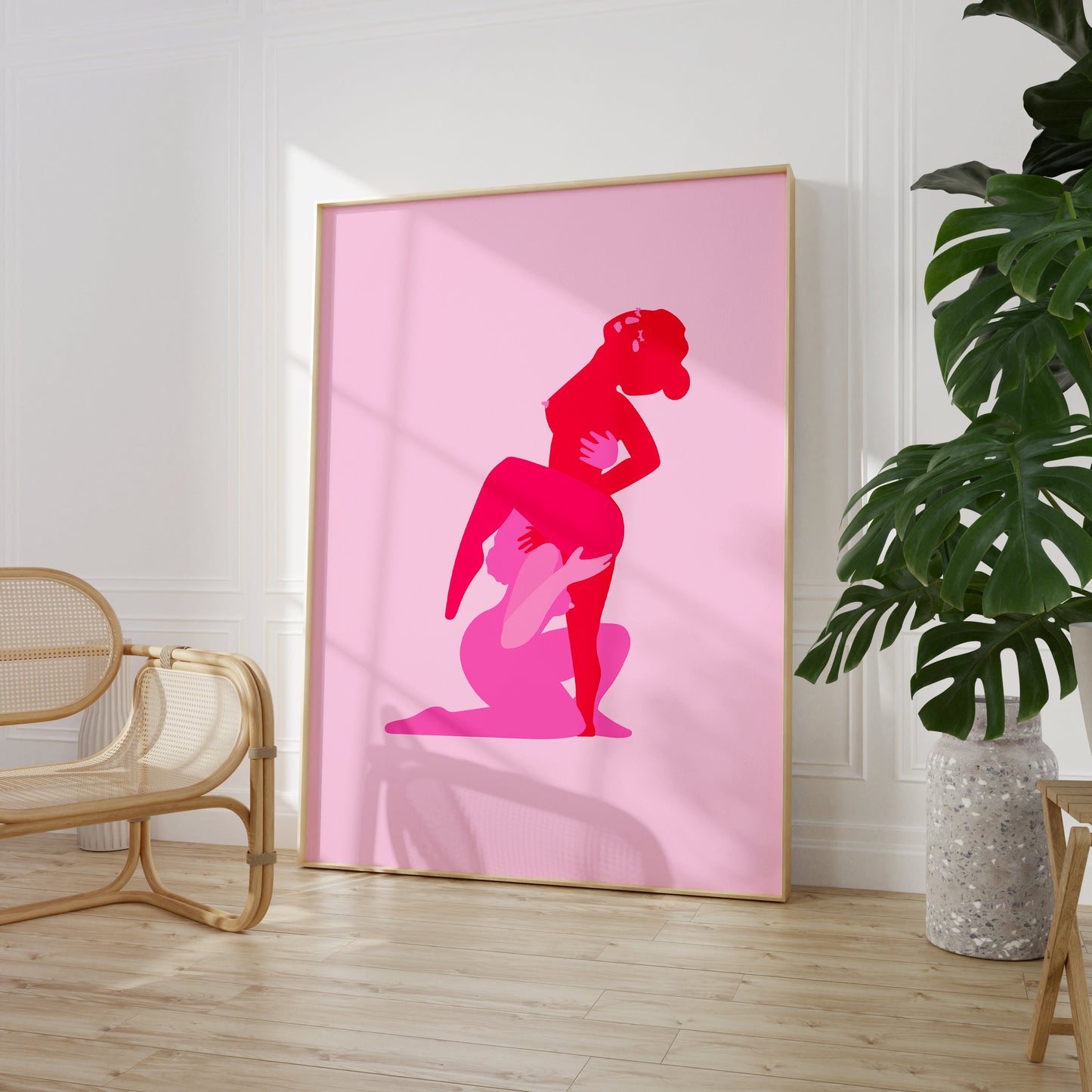 Sapphic Kama Sutra Art Print