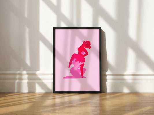 Sapphic Kama Sutra Art Print