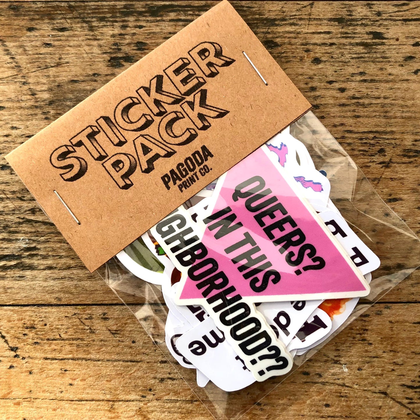 Trans Pride Sticker Bundle, Funny Queer Stickers